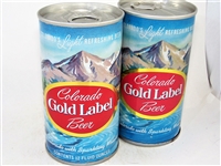  Two Different Colorado Gold Label Tab Tops, Vol II 69-31,30
