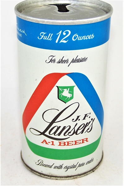  J.F Lansers A-1 Zip Top (Arizona Brewing) Vol II 83-18