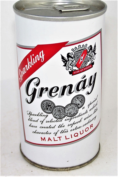  Grenay Malt Liquor "Brewed and Packed By Century Brewery Corp" Vol II Not LISTED
