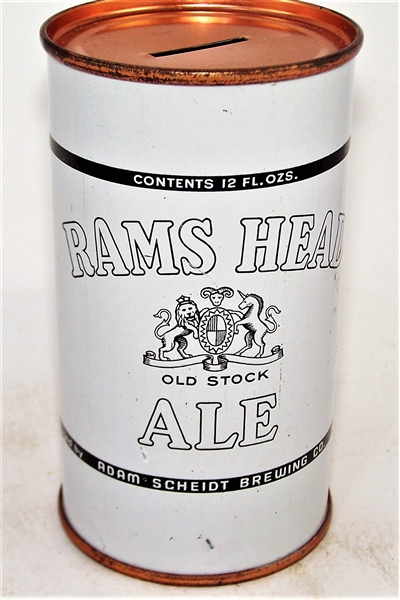  Rams Head Old Stock Ale Test Can, Bank Top, Not Listed