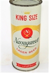  Narragansett Lager "King Size" 16 Ounce Flat Top, 232-27