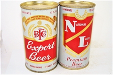  Two Missouri Flat Tops, BFC Export & National Lager, 63-23, 102-27