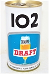  102 Genuine Draft (Enamel) B.O Tab Top 104-25