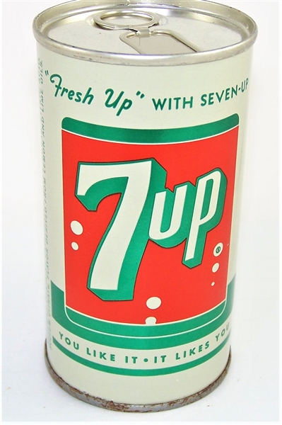  7-UP Pre-Zip Code Juice Top, Anchorage, Alaska. Stunning!