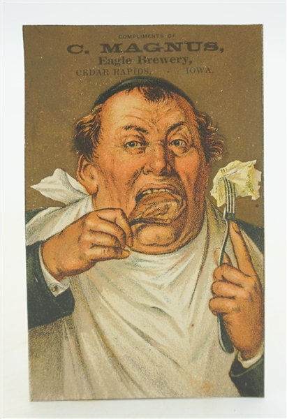  Eagle Brewery promotional card