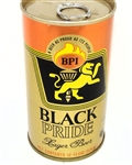  Black Pride Lager Bottom Opened Tab Top, Vol II 43-02 
