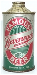  Beverwyck Famous Beer low profile cone top - 152-10