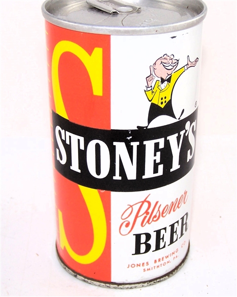  Stoneys Pilsener B.O Zip Top, Vol II 128-04 Tough Can!!