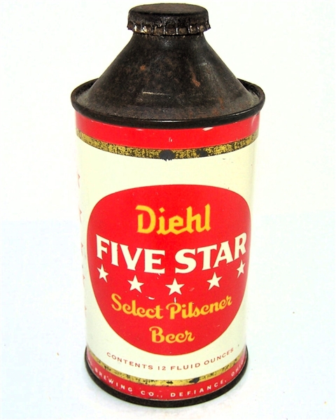  Diehl Five Star Non-IRTP Cone Top, 159-17