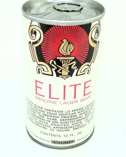  Schlitz Elite Foil Label Tab Top Test Can, Vol II 243-32