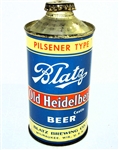  Blatz Old Heidelberg Low Pro Cone Top, M.T 4 1/2% Alc. 153-16