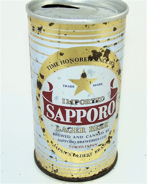  Sapporo Lager Tab Top Vol II Not Listed
