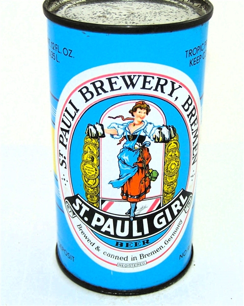 St. Pauli Girl Flat Top, (Germany) Not Listed.