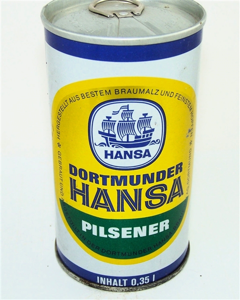  Hansa Dortmunder Pilsener B.O Tab Top, Vol II Not Listed