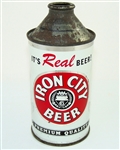  Iron City "Its Real Beer" Non-IRTP Cone Top, 170-04
