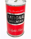  National Bohemian Zip Top, (Enamel Silver) Vol II 96-27