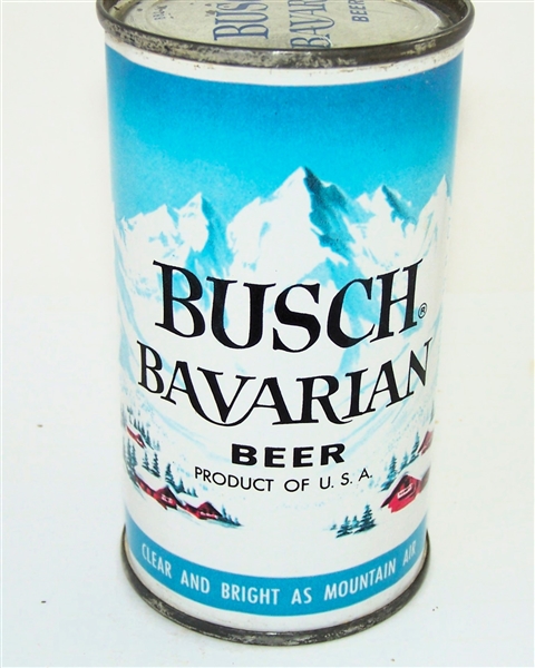  Busch Bavarian "Clear and Bright as Mountain Air" Flat Top, 47-20