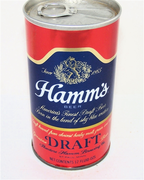  Hamms Genuine Draft Foil Label Tab Top Test Can, Vol II Not Listed