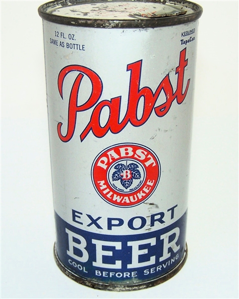  Pabst Export Opening Instruction Flat Top, USBC-OI 642