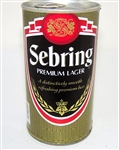  Sebring Premium Lager Foil Label Tab Top Test can, Vol II N.L