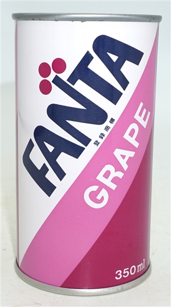  Fanta grape pull tab - Japanese - 350 ml