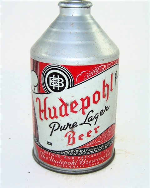  Hudepohl Pure Lager IRTP Crowntainer, 195-24 SWEET!