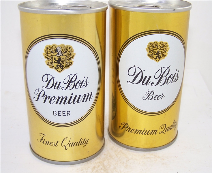  2 Du Bois B.O Tab Tops, Dubois Premium, and Dubois Beer, Vol II 60-06,07