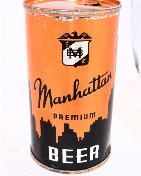  Manhattan Premium Beer Opening Instruction Flat Top, USBC-OI 519 