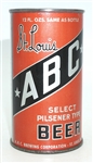  ABC Select Pilsener Type Beer flat top - 28-8