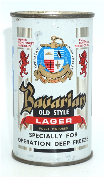  Bavarian Old Style Lager flat top - deep freeze can