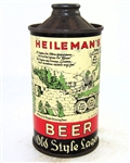  Heilemans Old Style Lager Flat Bottom Cone Top, Pre Tax, 177-03