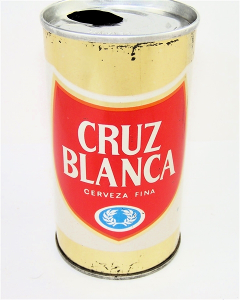  Cruz Blanca "Cerveza Fina" Tab Top, Mexico