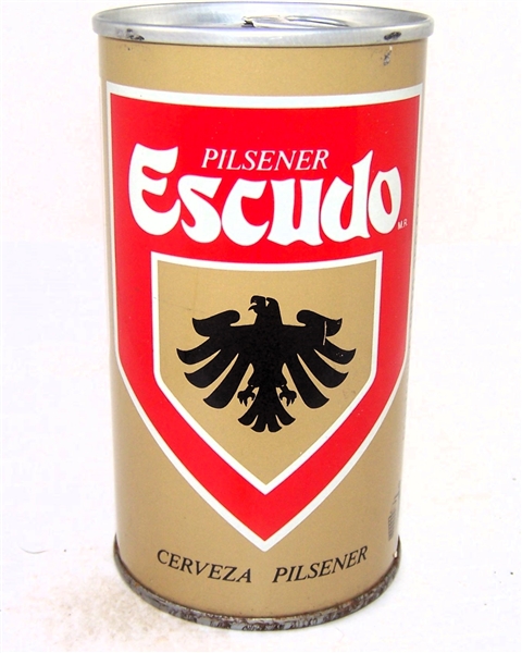  Escudo Cerveza Pilsener B.O Tab Top, Chile.