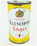  Allsopps Lager Flat Top, United Kingdom