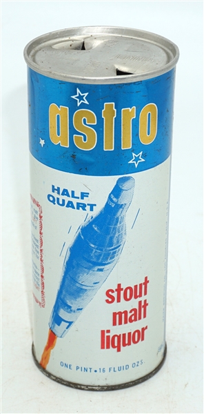  Astro Stout Malt Liquor Half Quart, 224-15