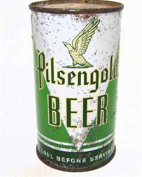  Pilsengold Beer Opening Instruction Flat Top, USBC-OI 683