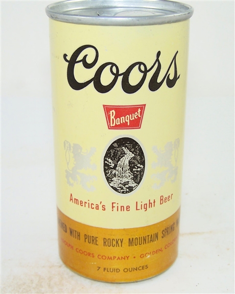  Coors Banquet 7 Ounce Flat Top, 239-21