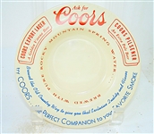  Coors 1930s Ceramic Ashtray NOS