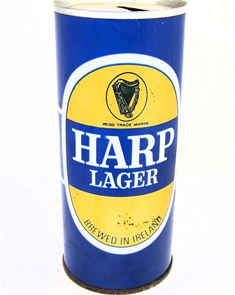  Harp Lager 15.5 Ounce Tab Top, Ireland.