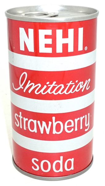  Nehi Imitation Strawberry Soda Pull Tab Pre-Zip Code