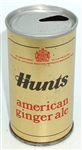  Hunts American Ginger Ale Pull Tab 5.5 Fluid Ounces