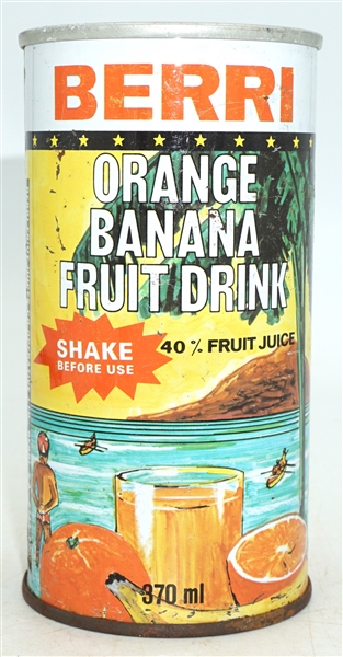  Berri Orange Banana Fruit Drink Pull Tab