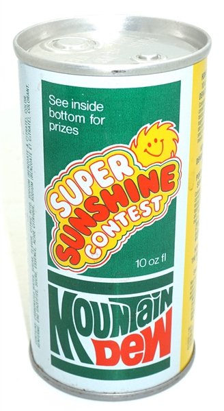  Mountain Dew Super Sunshine Contest 10 ounce