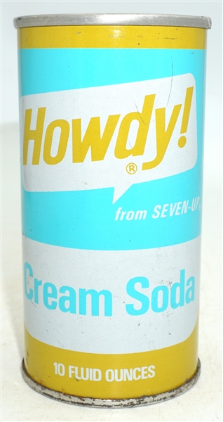  Howdy! Cream Soda 10-ounce Canadian Pull Tab