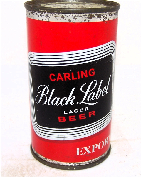  Black Label Lager Beer EXPORT Flat Top, U.K