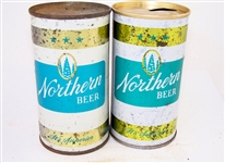  2 Northern Beer Cans, Flat Top and the Tab Top, 103-36 Vol II 98-31