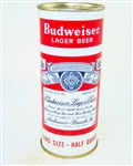  Budweiser Lager Split Label 16 Ounce Flat Top, 226-24 Minty!