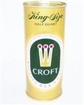  Croft King Size 16 Ounce Flat Top, 228-06 CLEAN!