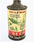  Heilemans Old Style Lager Low Pro Cone Top, N.O 5% Strong, 177-10