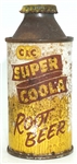  C&C Super Coola Root Beer cone top - 6 ounce - pre-zipcode